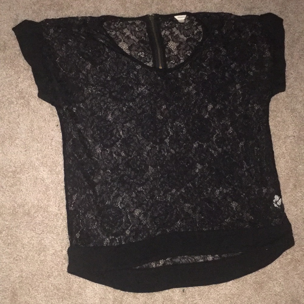 Fossil lace shirt